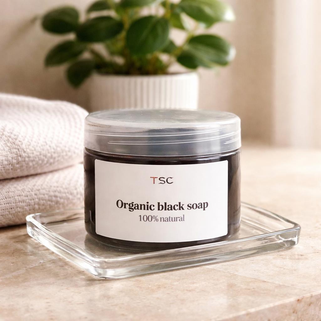 Organic Black Soap